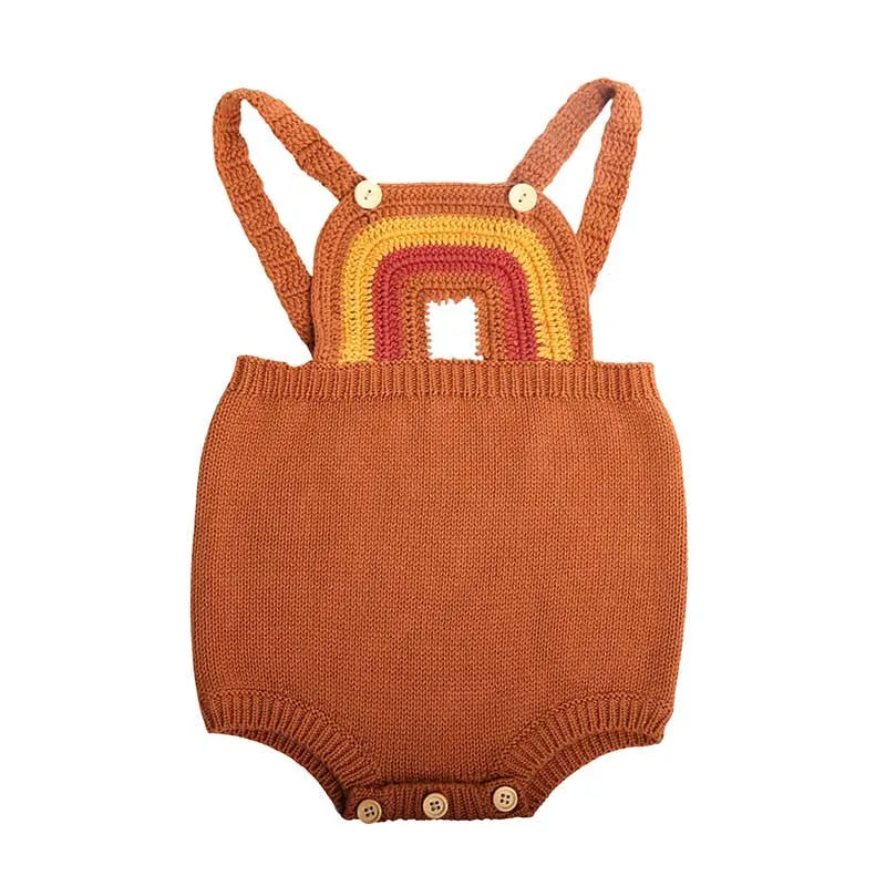 Baby Boys Girls Rompers Baby Girl Clothing Jumpsuit Infant Clothing Baby Boy Clothes Sleeveless Newborn Knitted Romper