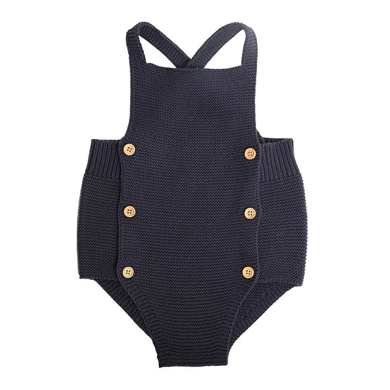 Baby Boys Girls Rompers Baby Girl Clothing Jumpsuit Infant Clothing Baby Boy Clothes Sleeveless Newborn Knitted Romper