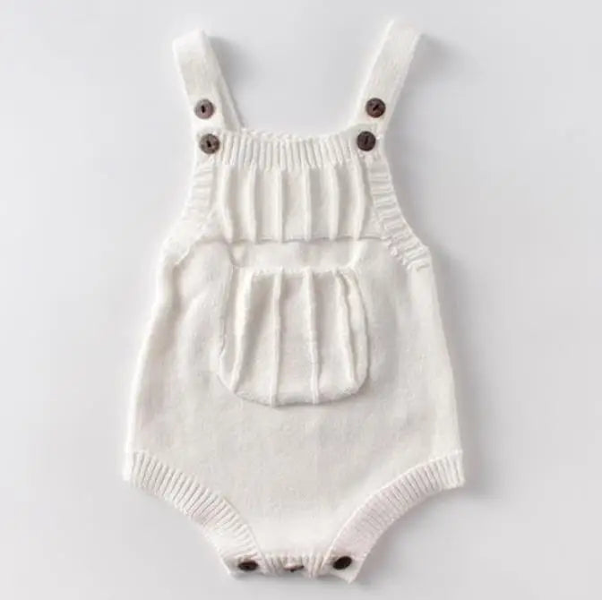 Baby Boys Girls Rompers Baby Girl Clothing Jumpsuit Infant Clothing Baby Boy Clothes Sleeveless Newborn Knitted Romper