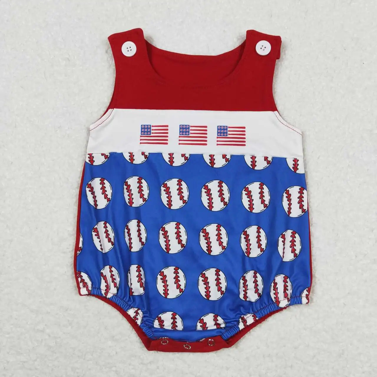 Various July 4th Romper Embroidery Flag Jumpsuit Toddler Kid Children Baby Boy Smocked Gingham Overall Bubble Newborn One-piece