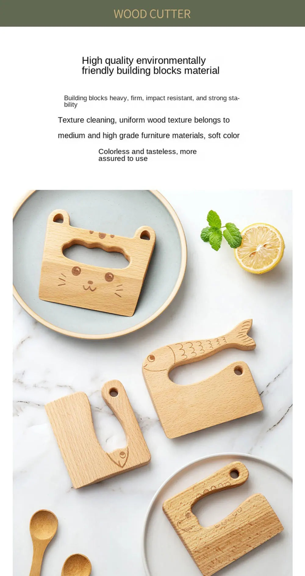 Wooden Kids Knife Cooking Toys Simulation Knives Cutting Fruit Vegetable Children Kitchen Pretend Play Toy Montessori Education