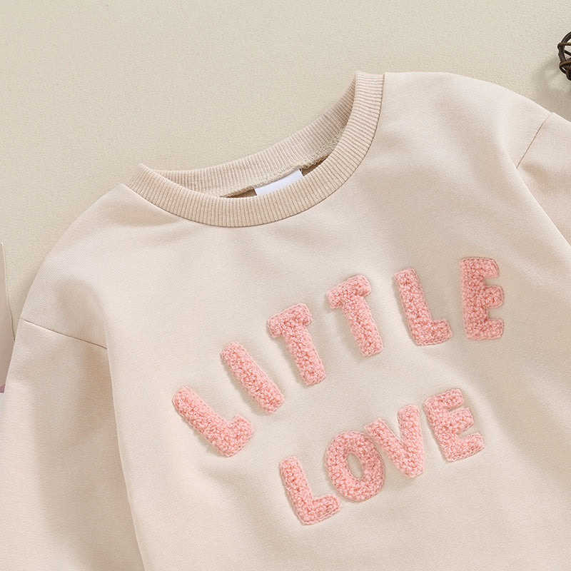 Spring Fall Baby Sweatshirt Rompers Long Sleeve Crew Neck Embroidery Letters Cute Bodysuit Jumpsuits Clothes for Girls Boys